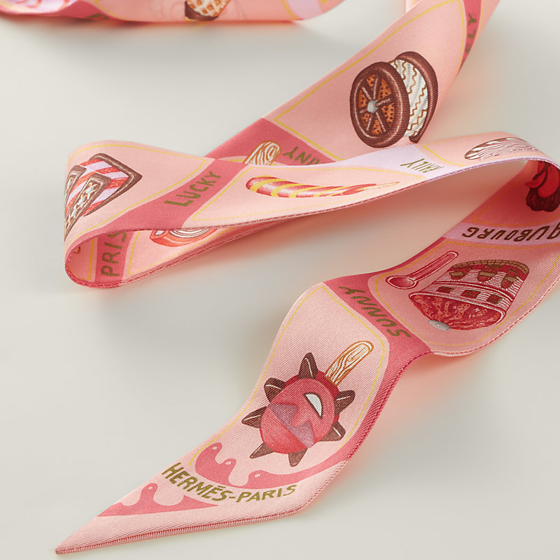 Funny Ice Cream Twilly | Hermès Hong Kong SAR
